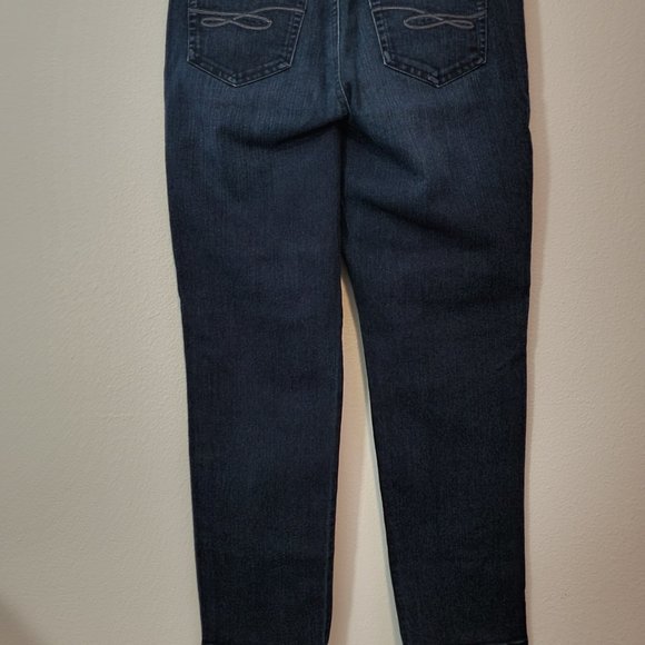 Style & Co Denim (Dark Blue denim jeans) - Picture 2 of 5